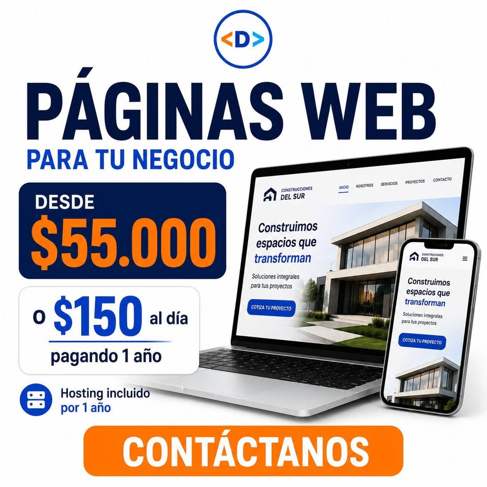 Páginas Web para tu negocio — DeLo