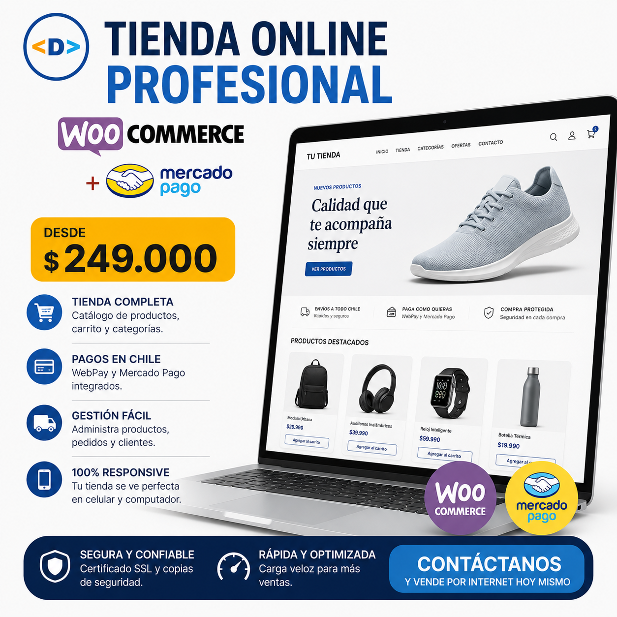 Tienda Online Profesional con WooCommerce — DeLo